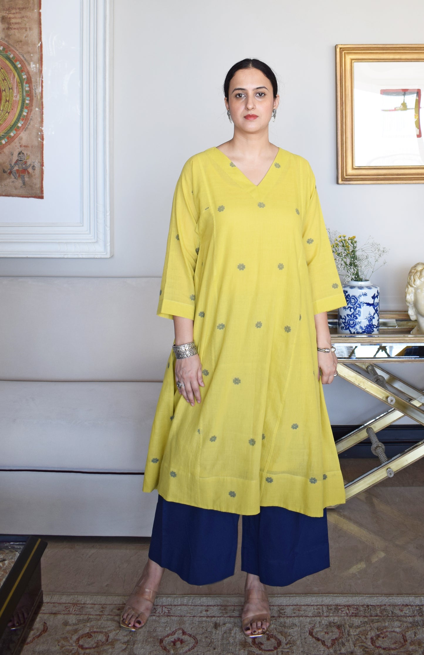 Dark Blue Basic Pyjama