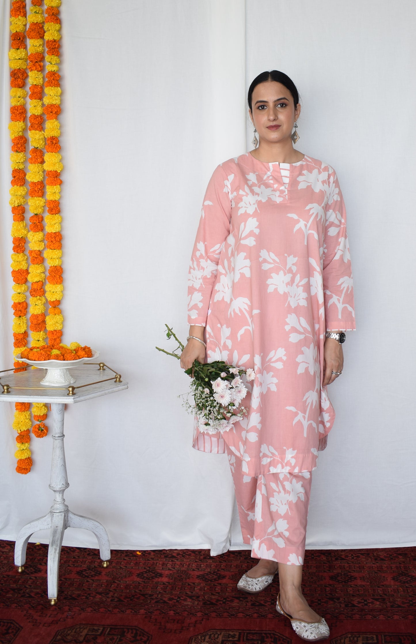 Pink Floral Co-Ord Set