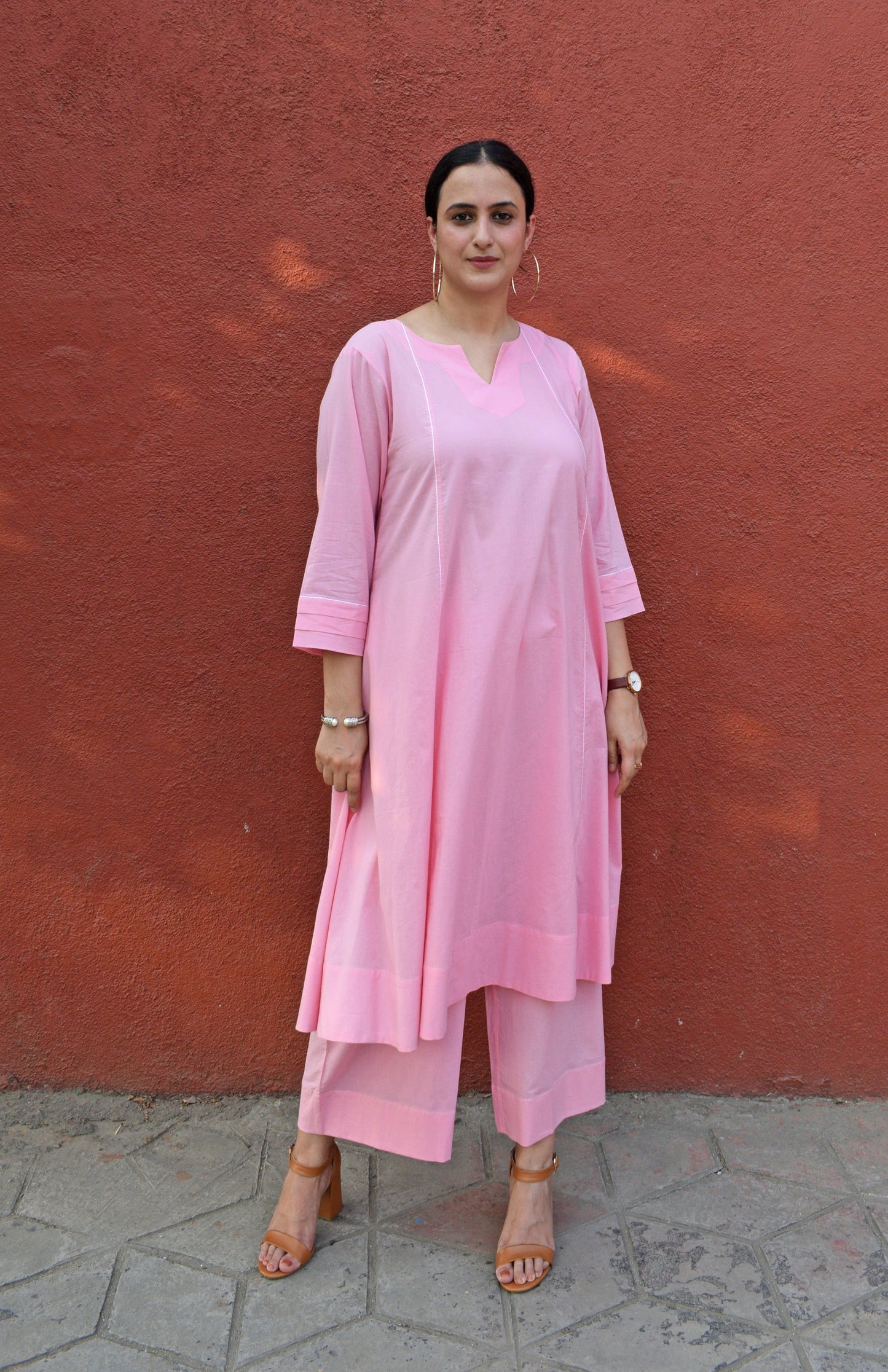 Light Pink Basic Pyjama