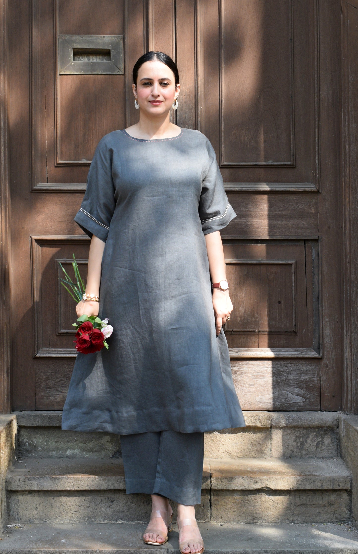 Slate Grey Linen pants