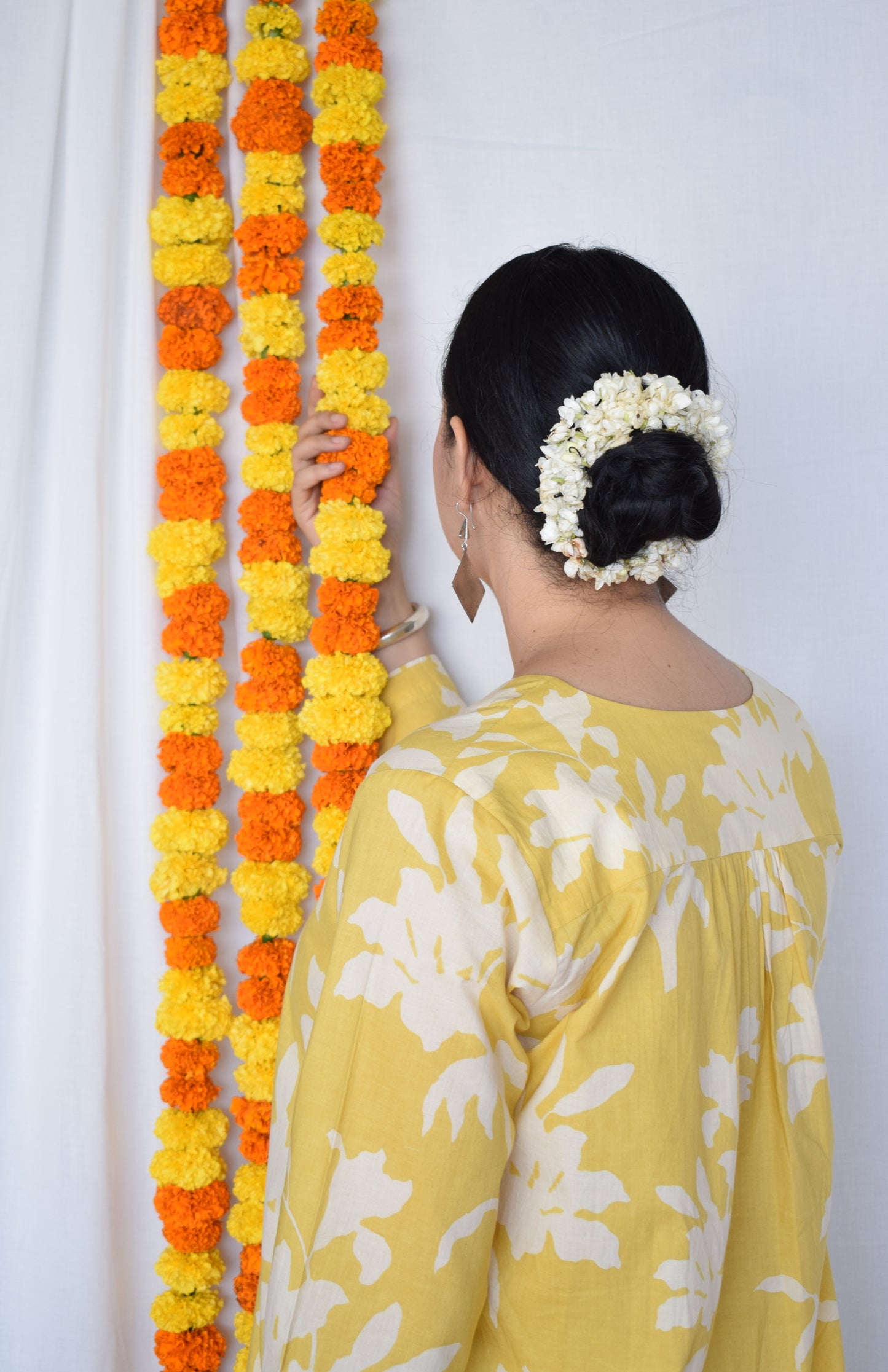Yellow Floral Co-Ord Set