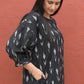 Black Ikat Antifit co-ord set