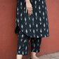 Black Ikat choga and pants