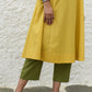 Green straight leg cotton pyjama