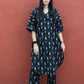 Black Ikat choga and pants