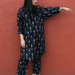 Black Ikat Antifit co-ord set