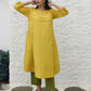 Green straight leg cotton pyjama