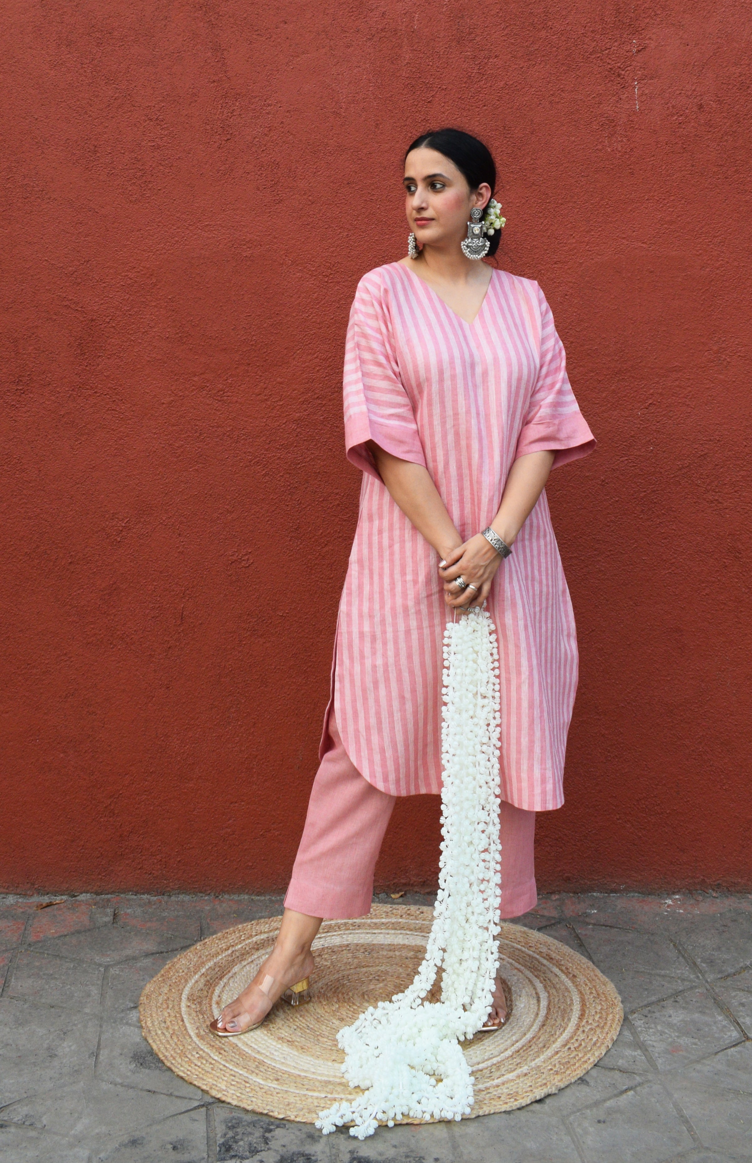 Calvin Klein Womens Highline Blush Pink Mid Rise... - Depop
