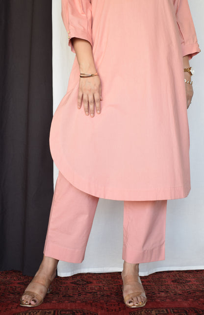 Coffee Pink Antifit Co-ord Set