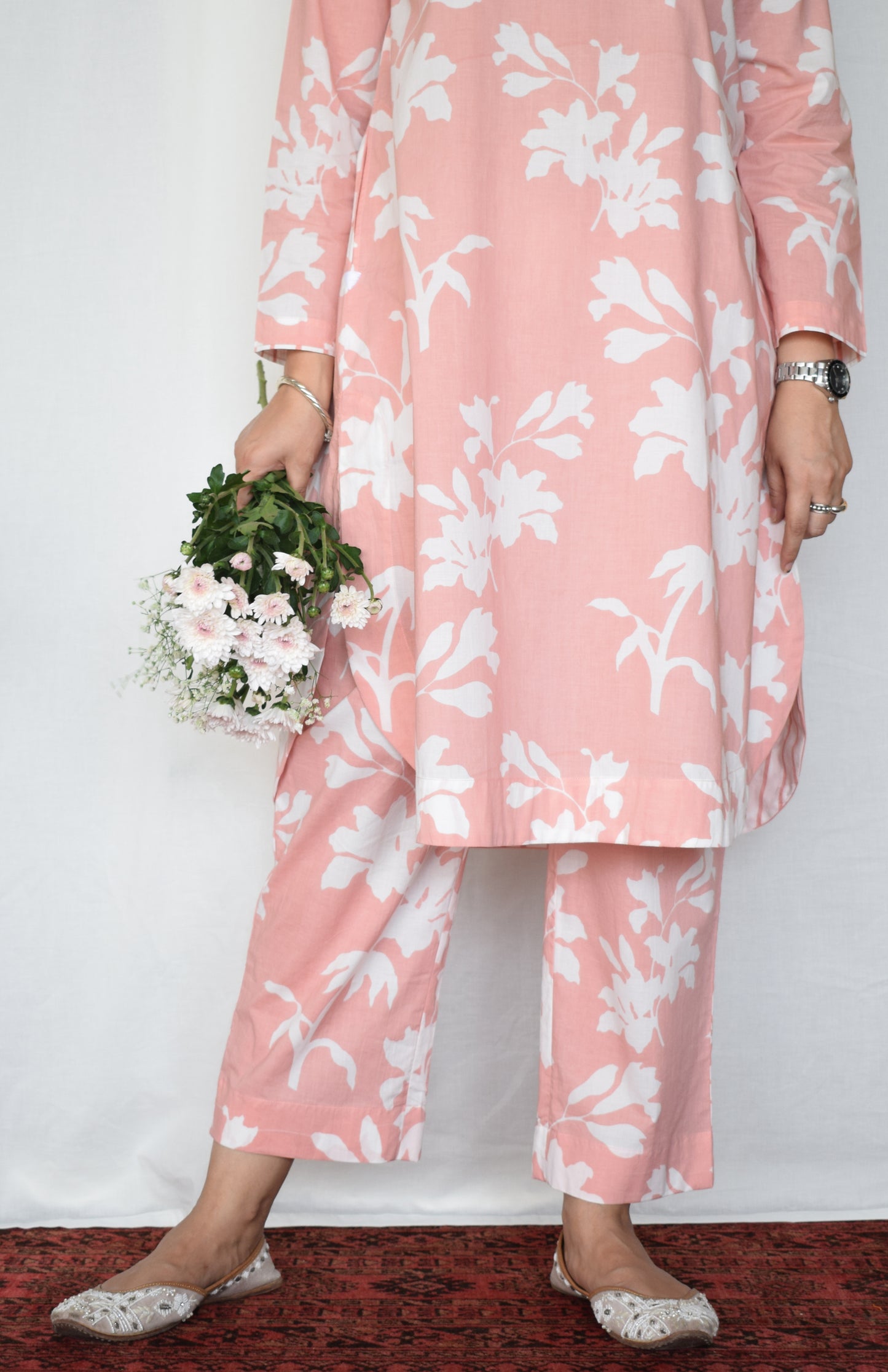 Pink Floral Co-Ord Set