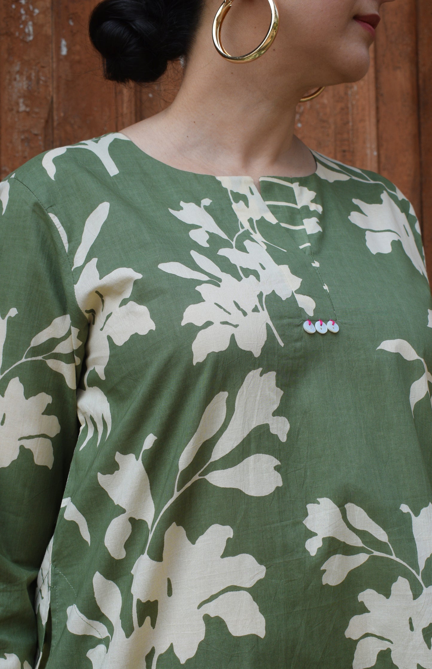 Green Floral Co-Ord Set