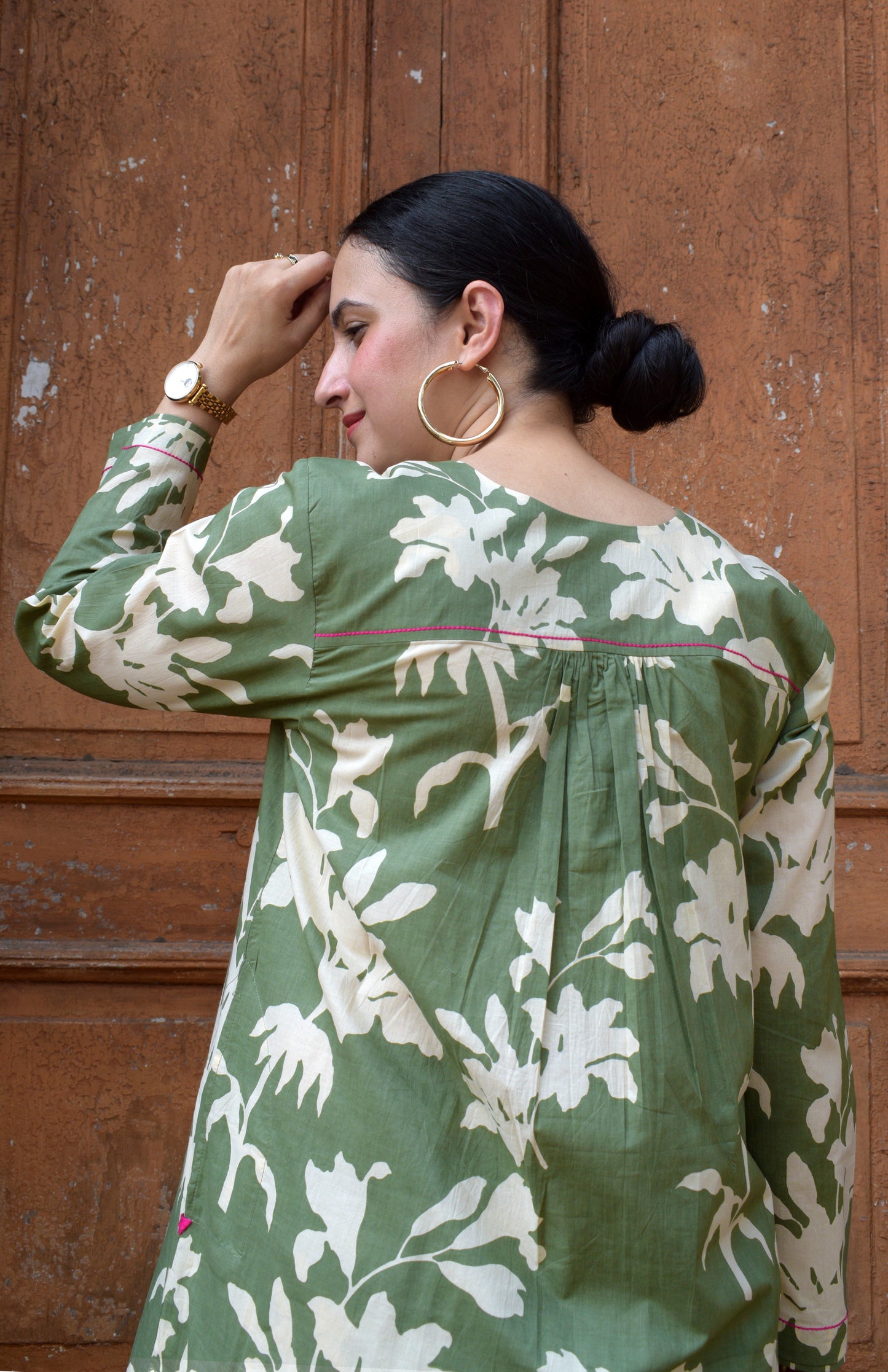 Green Floral Co-Ord Set