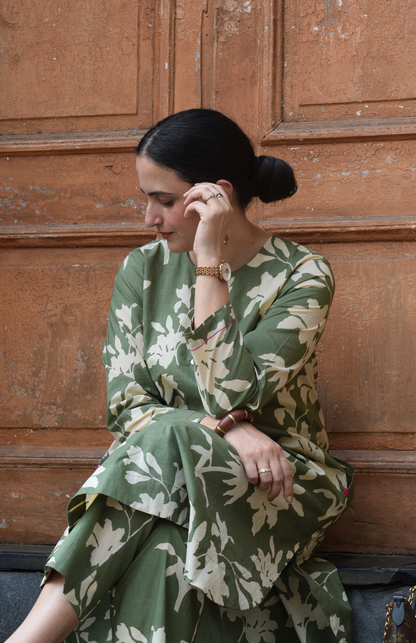 Green Floral Co-Ord Set