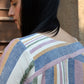 Striped Boxy fit Kala cotton Kurta with striped trousers