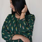 Green Ikat Antifit co-ord set