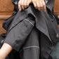 Charcoal kala cotton trousers