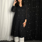 Black Jamdani Phiran