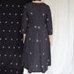 Charcoal pleated kurta