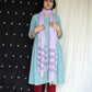 Soft Lilac Handwoven Jamdani Dupatta
