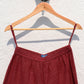 Maroon Handwoven Checks Pyjama